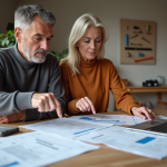 Couple français en rénovation dans un appartement lumineux